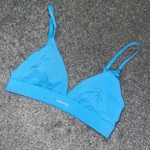 Lululemon Athletica Bright Blue Triangle Bralette